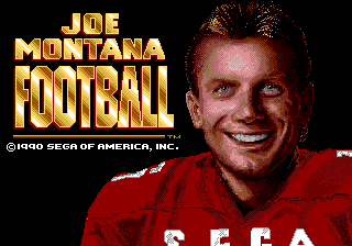 Joe Montana Football - Mega Drive