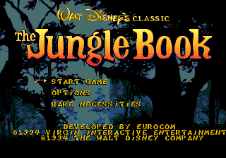 Jungle Book, The - Mega Drive