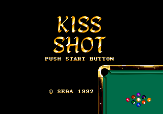 Kiss Shot - Mega Drive
