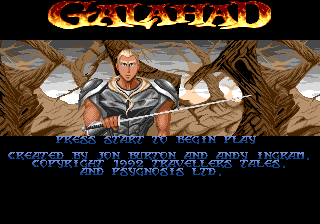 Legend Of Galahad, The - Mega Drive