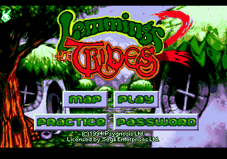 Lemmings 2 - The Tribes - Mega Drive