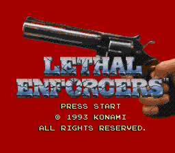 Lethal Enforcers - Mega Drive