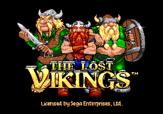Lost Vikings, The - Mega Drive