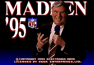 Madden Nfl 95 - Mega Drive