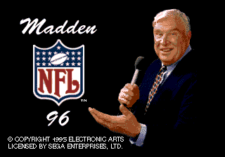 Madden Nfl 96 - Mega Drive
