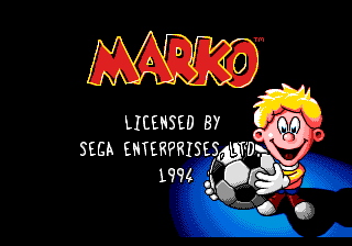 Marko's Magic Football - Mega Drive