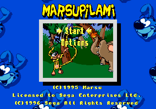 Marsupilami - Mega Drive