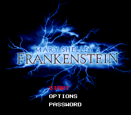 Mary Shelley's Frankenstein - Mega Drive