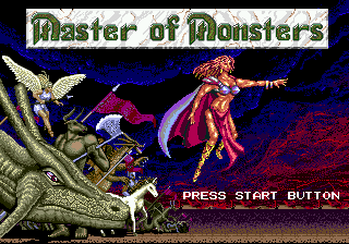 Master Of Monsters - Mega Drive