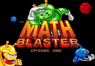 Math Blaster Episode 1 - In Search Of Spot - Mega Drive