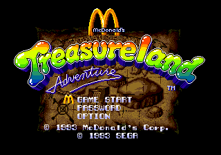 Mcdonald's Treasure Land Adventure - Mega Drive