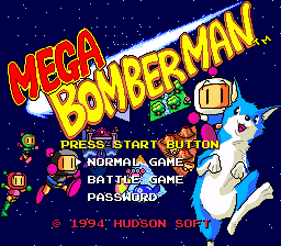 Mega Bomberman - Mega Drive