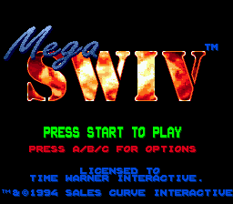 Mega Swiv - Mega Drive