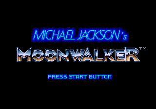 Michael Jackson's Moonwalker - Mega Drive