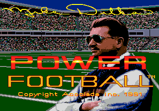 Mike Ditka Power Football - Mega Drive