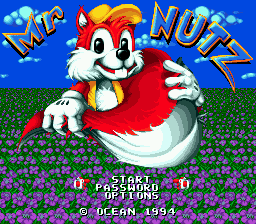 Mr. Nutz - Mega Drive
