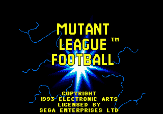 Mutant League Football - Mega Drive