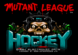 Mutant League Hockey - Mega Drive