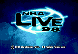 NBA Live 98 - Mega Drive