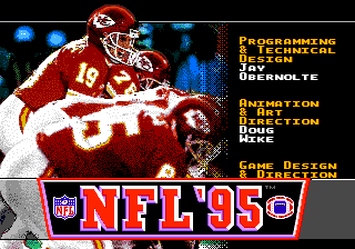 Nfl '95 - Mega Drive