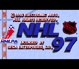 NHL 97 - Mega Drive