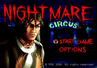 Nightmare Circus - Mega Drive