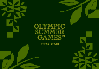 Olympic Summer Games - Mega Drive