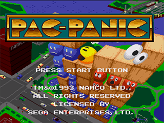 Pac-Panic - Mega Drive