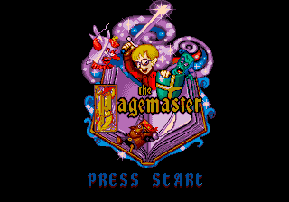 Pagemaster, The - Mega Drive