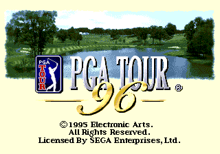 Pga Tour 96 - Mega Drive