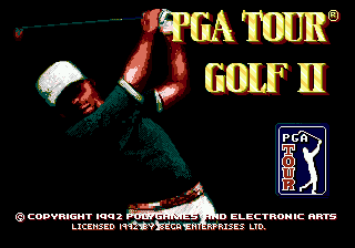 Pga Tour Golf 2 - Mega Drive