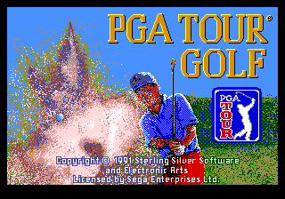 Pga Tour Golf - Mega Drive