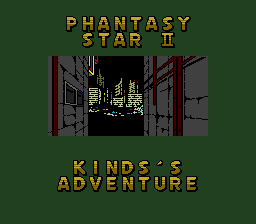 Phantasy Star 2 - Kinds's Adventure - Mega Drive