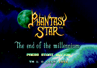 Phantasy Star 4 - The End Of The Millennium - Mega Drive