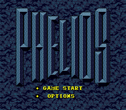 Phelios - Mega Drive