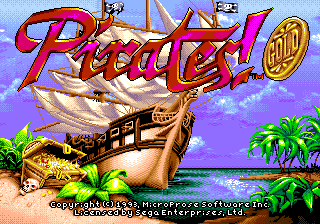 Pirates! Gold - Mega Drive