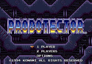 Probotector - Mega Drive