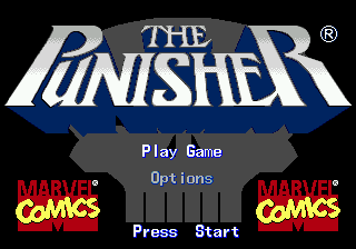 Punisher, The - Mega Drive