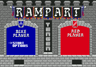 Rampart - Mega Drive