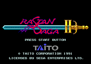 Rastan Saga 2 - Mega Drive