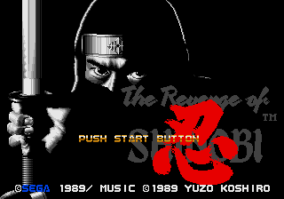 Revenge Of Shinobi, The - Mega Drive