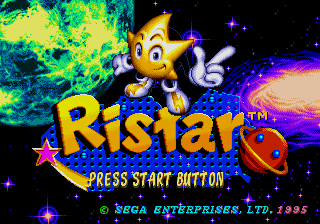 Ristar - Mega Drive