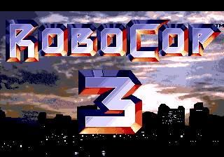 Robocop 3 - Mega Drive