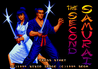 Second Samurai , The - Mega Drive