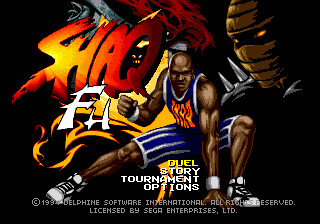 Shaq-fu - Mega Drive