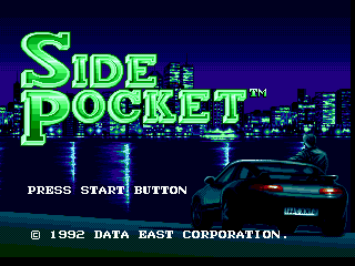 Side Pocket - Mega Drive