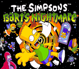 Simpsons - Bart's Nightmare, The - Mega Drive