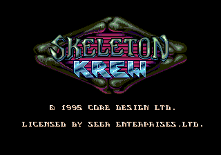Skeleton Krew - Mega Drive