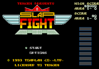 Slap Fight Md - Mega Drive