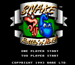 Snake Rattle N Roll - Mega Drive